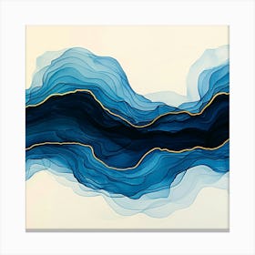 Blue Wave Canvas Print