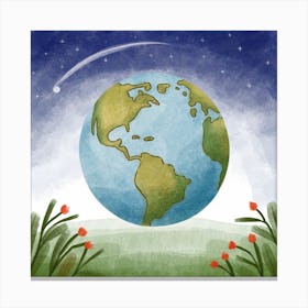 Beautiful Earth Canvas Print