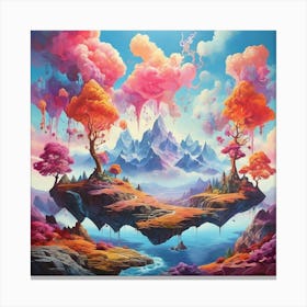 'Fantasy Island' Canvas Print