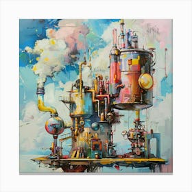 'The Factory' Canvas Print