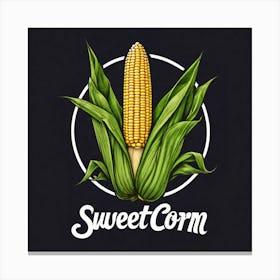 Sweetcorn As A Logo (44) Canvas Print