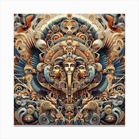 Egyptian Art Canvas Print