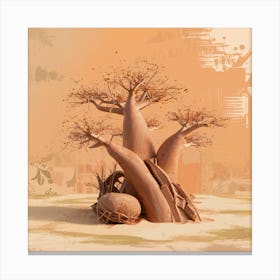 Baobab Tree 10 Canvas Print