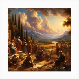 Lord'S Table 1 Canvas Print
