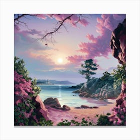 The Secluded Bay Canvas Print