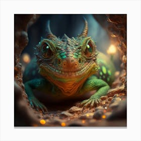 Lizard Canvas Print