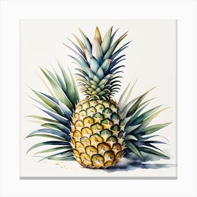 Pineapple Painting Canvas Print