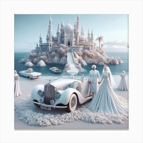 'The Wedding' Canvas Print