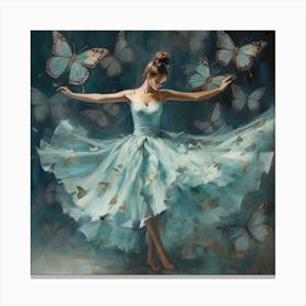 Butterfly Dancer Canvas Print