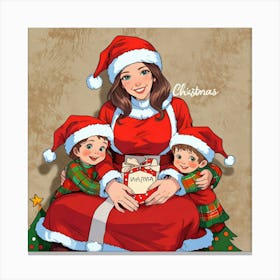 Santa Claus 3 Canvas Print