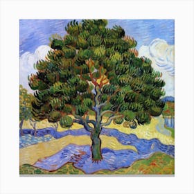 Mulberry Tree, c.1889 Vincent van Gogh 4 Canvas Print