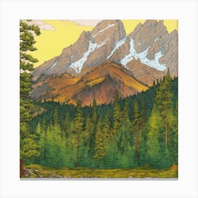 Grand Teton Canvas Print