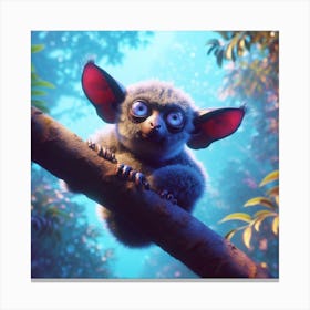 Lemur Canvas Print