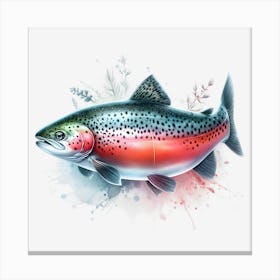 Rainbow Trout Canvas Print