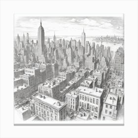 New York City 3 Canvas Print