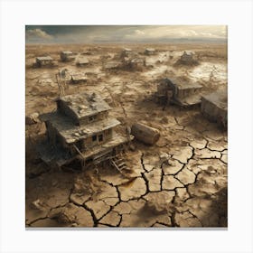 Deserted Village Canvas Print