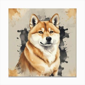 Shiba Inu 51 Canvas Print