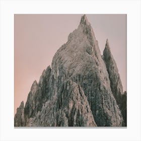 Mountain Range At Sunset Canvas Print