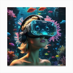 Vr Headset 2 Canvas Print