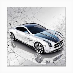 Mercedes Sls 2 Canvas Print