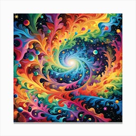 Spiral Galaxy Canvas Print