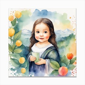 Baby Mona Canvas Print