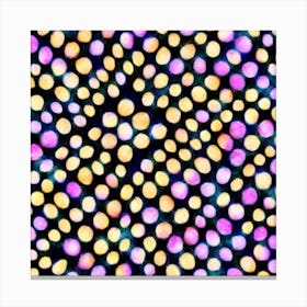 Polka Dots Canvas Print