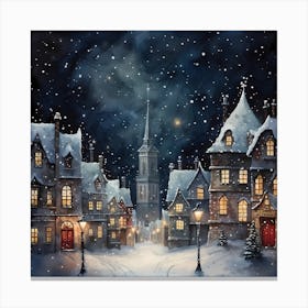 Luminous Winter Canvas Print