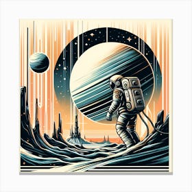 Saturn 9 Canvas Print