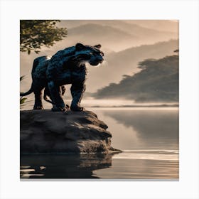 Black Panther 1 Canvas Print