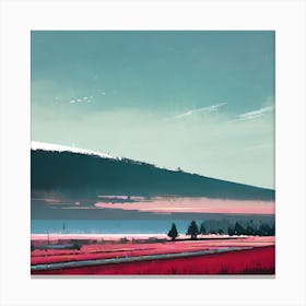 Landscape Painting 98 Canvas Print