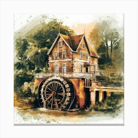 Watermill 1 Canvas Print