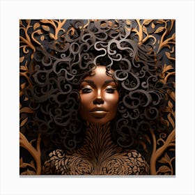 Afrofuturism 131 Canvas Print