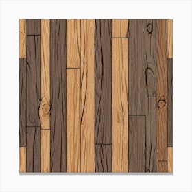 Wood Flooring Canvas Print
