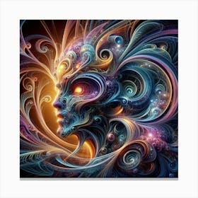 Psychedelic Art 21 Canvas Print