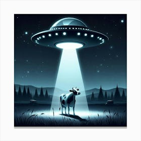 Alien Spaceship 6 Canvas Print
