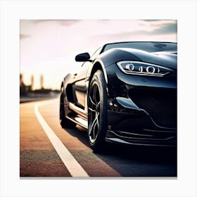 Automobile Speed Transportation Sport Style Photo Racer Driver Driving France Concept Mot (2) Canvas Print