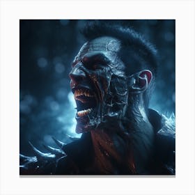 Demons And Zombies Canvas Print