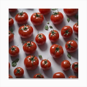 Ripe Tomatoes 12 Canvas Print