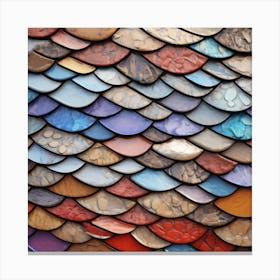 Scales Of The Sea Canvas Print