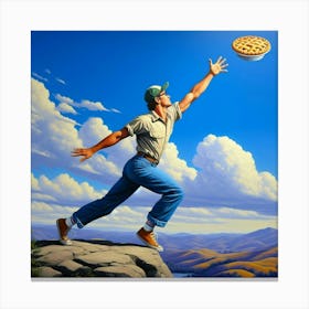 Pie In The Sky Life Canvas Print