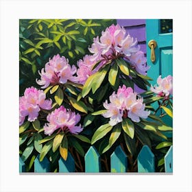 Rhododendrons 3 Canvas Print