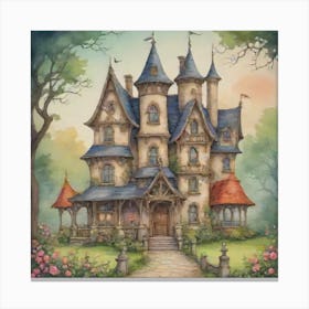 Fairytale Castle Canvas Print