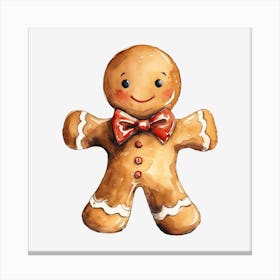 Gingerbread Man 18 Canvas Print