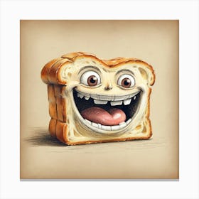 Toad In The Hole Canvas Print