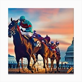 Derby Canvas Print