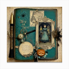 Trick Or Treat Canvas Print