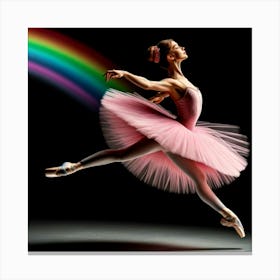 Rainbow Ballet 1 Canvas Print