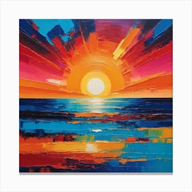 Sunset Canvas Print