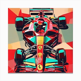 Ferrari La' F1 Canvas Print
